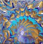 #acrylicpouring #abstractart