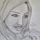 behiin_art (actrice iranienne - crayons)