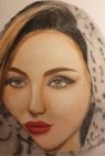 #iranianmodel mannequin iranienne (#panpastel, #pastel)